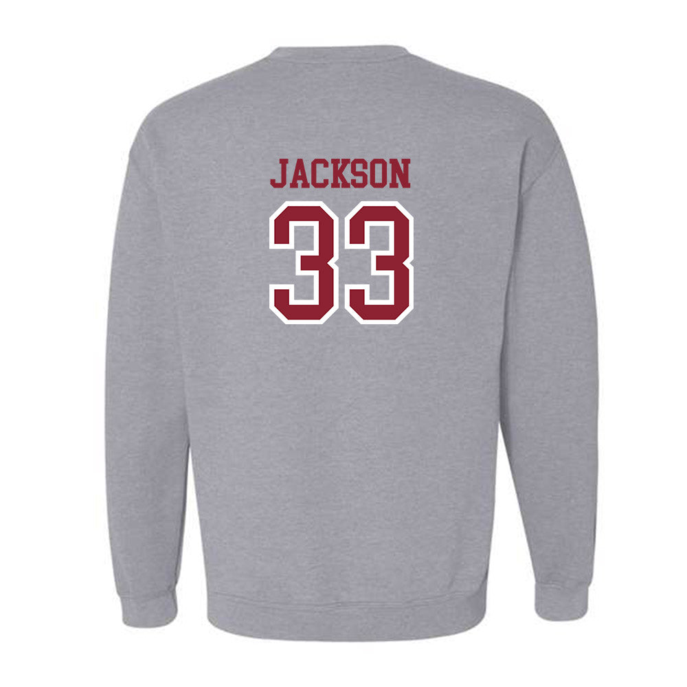 Troy - NCAA Women's Soccer : Mia Jackson - Generic Shersey Crewneck Sweatshirt-1