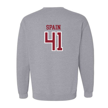 Troy - NCAA Football : Will Spain - Generic Shersey Crewneck Sweatshirt