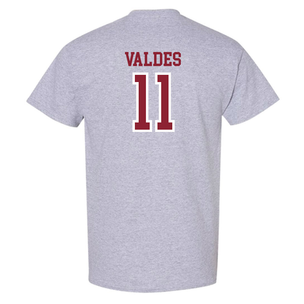 Troy - NCAA Men's Basketball : Victor Valdes - Generic Shersey T-Shirt-1