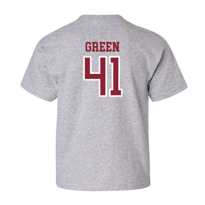 Troy - NCAA Football : Makel Green - Generic Shersey Youth T-Shirt-1