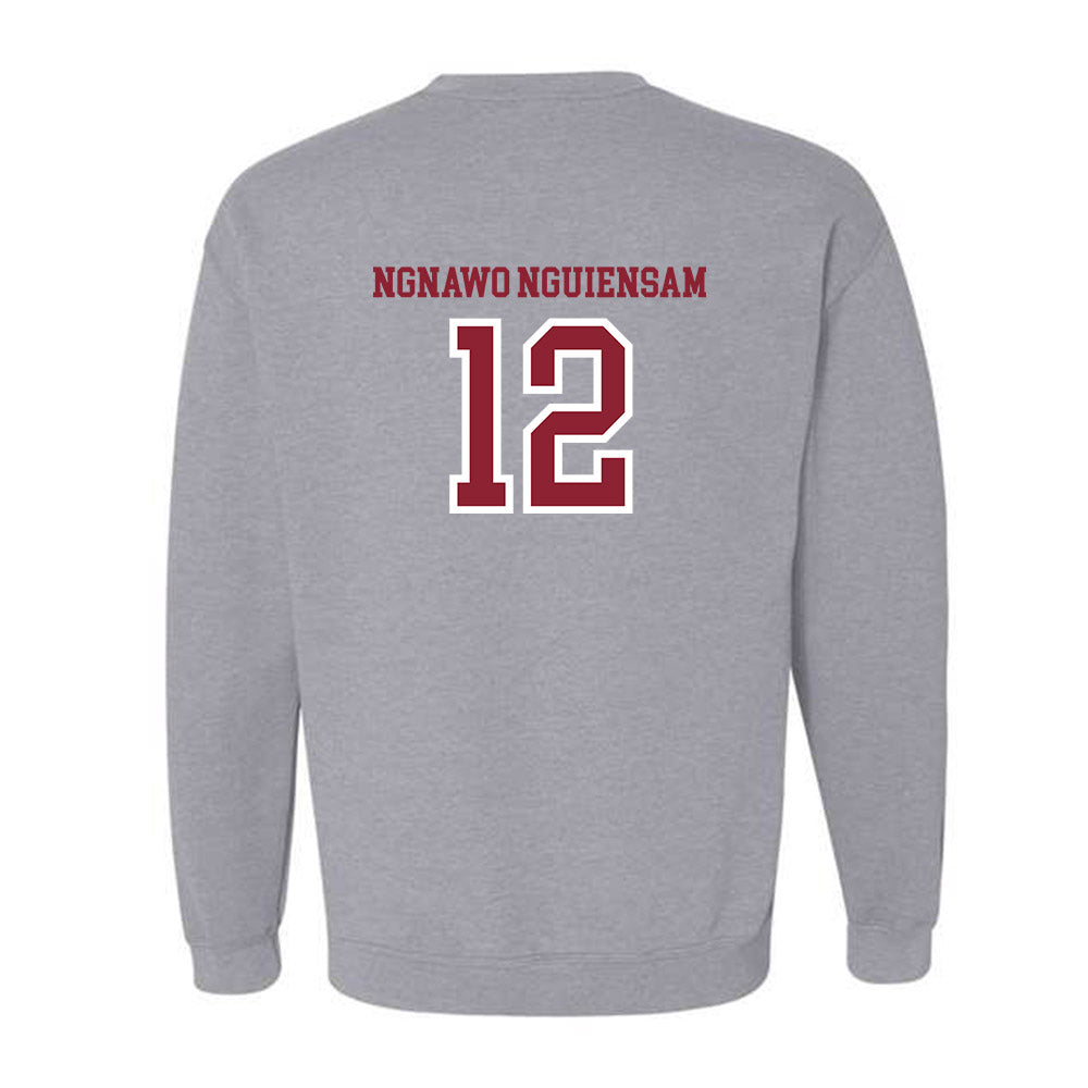 Troy - NCAA Women's Basketball : Maeva de la Fortuna Ngnawo Nguiensam - Generic Shersey Crewneck Sweatshirt-1