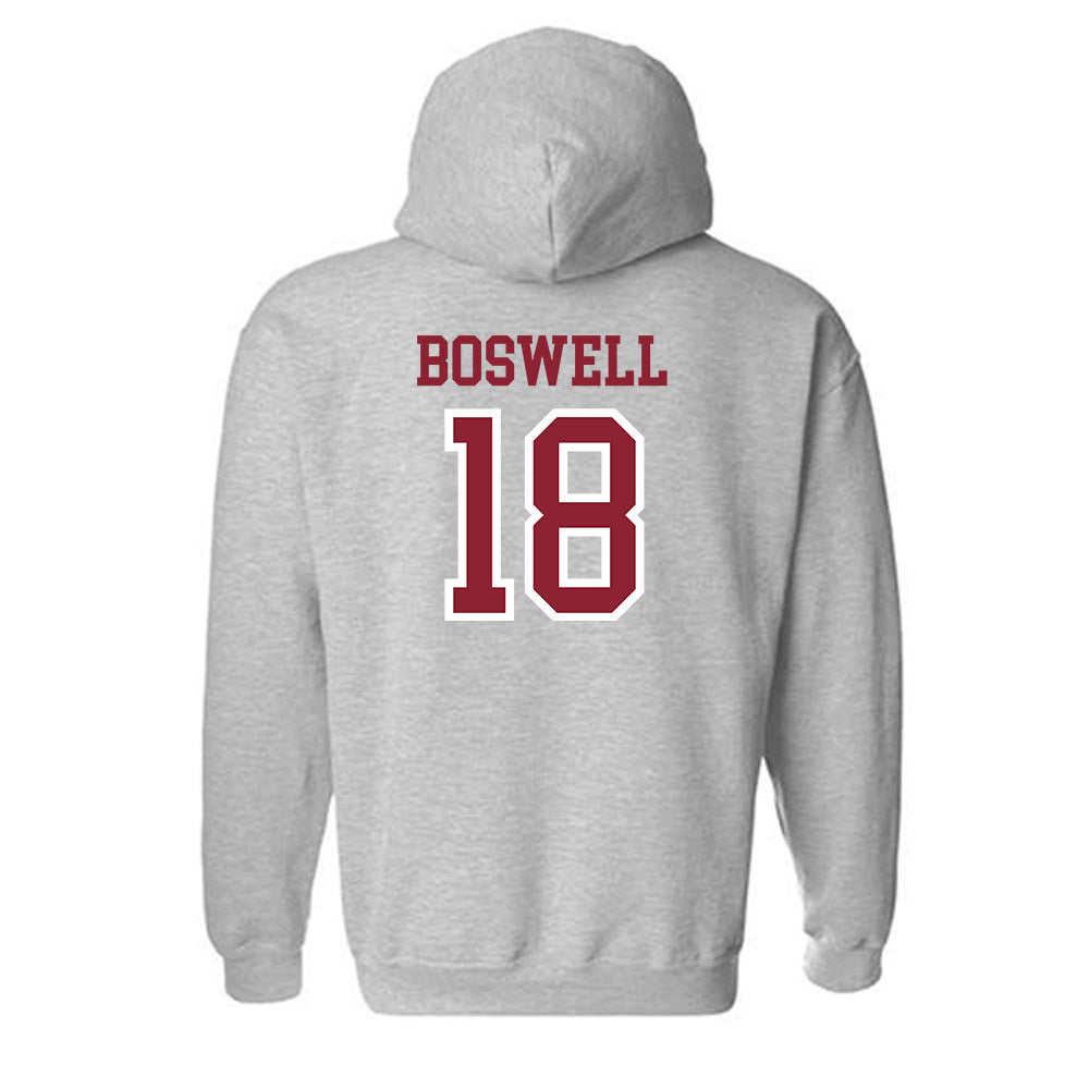 Troy - NCAA Softball : Makaley Boswell - Generic Shersey Hooded Sweatshirt-1