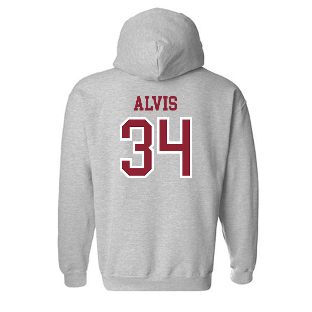 Troy - NCAA Football : Jeremiah Alvis - Generic Shersey Hooded Sweatshirt-1