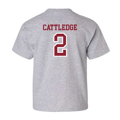 Troy - NCAA Football : Steven Cattledge - Generic Shersey Youth T-Shirt-1