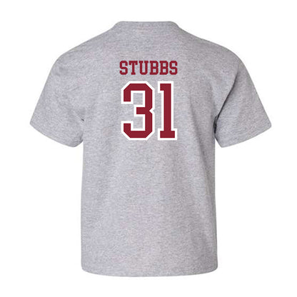 Troy - NCAA Baseball : Benjamin Stubbs - Generic Shersey Youth T-Shirt-1