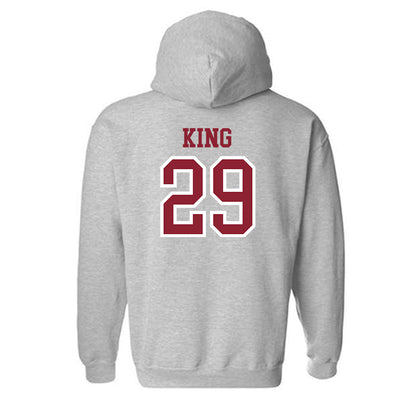 Troy - NCAA Baseball : Dylan King - Generic Shersey Hooded Sweatshirt-1