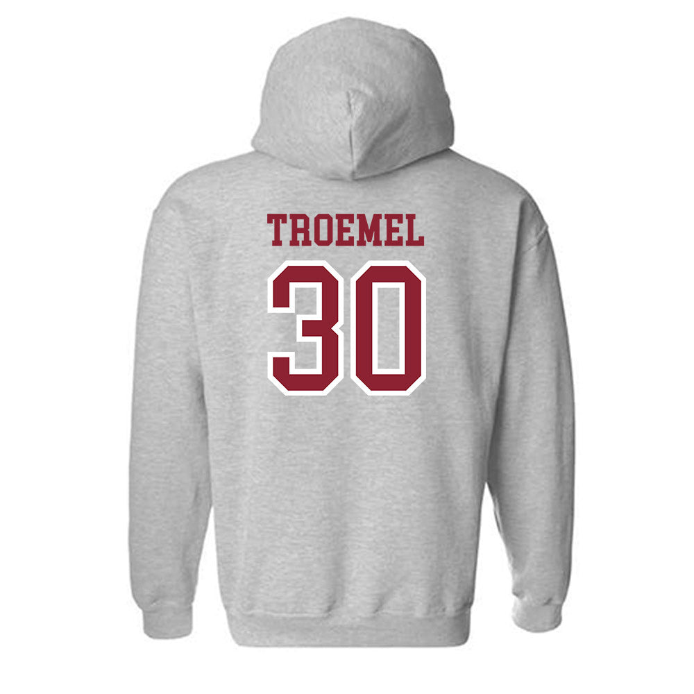 Troy - NCAA Football : Nickolas Troemel - Generic Shersey Hooded Sweatshirt