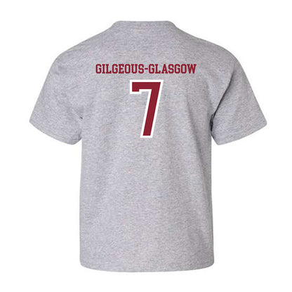 Troy - NCAA Men's Basketball : Javier Gilgeous-Glasgow - Generic Shersey Youth T-Shirt-1