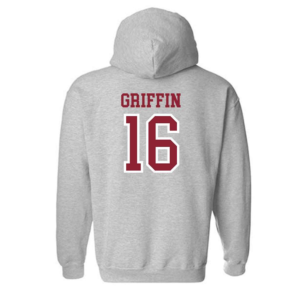 Troy - NCAA Football : Trashun Griffin - Generic Shersey Hooded Sweatshirt-1