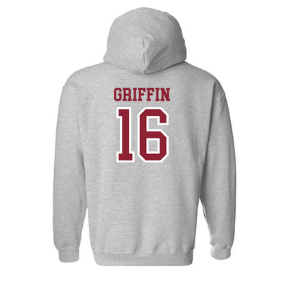 Troy - NCAA Football : Trashun Griffin - Generic Shersey Hooded Sweatshirt-1