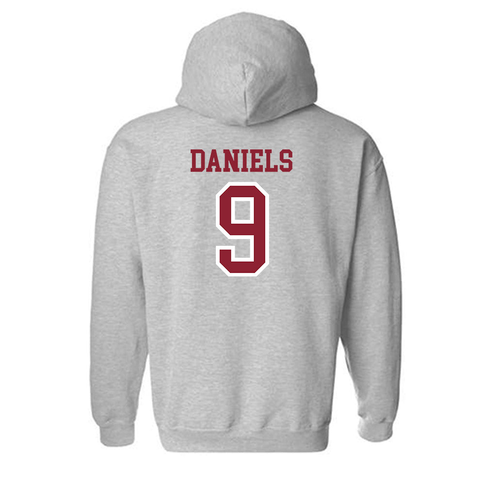Troy - NCAA Women's Soccer : Jiselle Daniels - Generic Shersey Hooded Sweatshirt-1