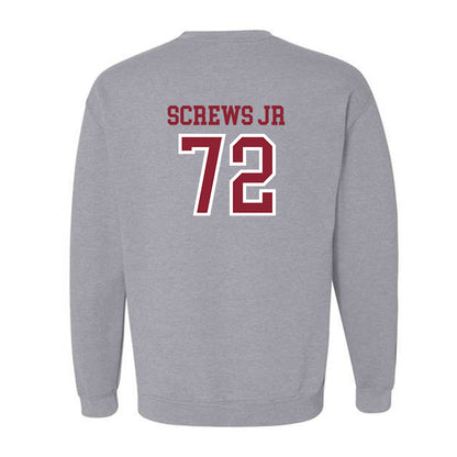 Troy - NCAA Football : Patrick Screws Jr - Generic Shersey Crewneck Sweatshirt-1