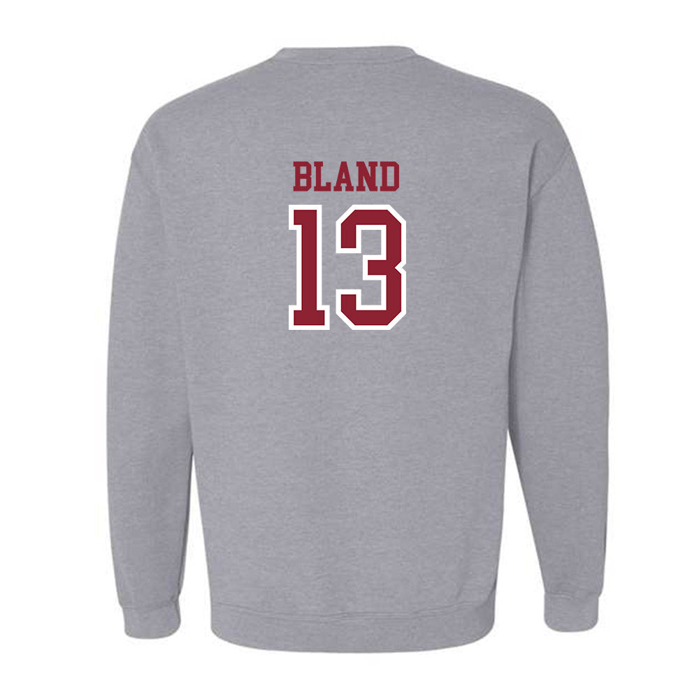 Troy - NCAA Baseball : Peryn Bland - Generic Shersey Crewneck Sweatshirt-1