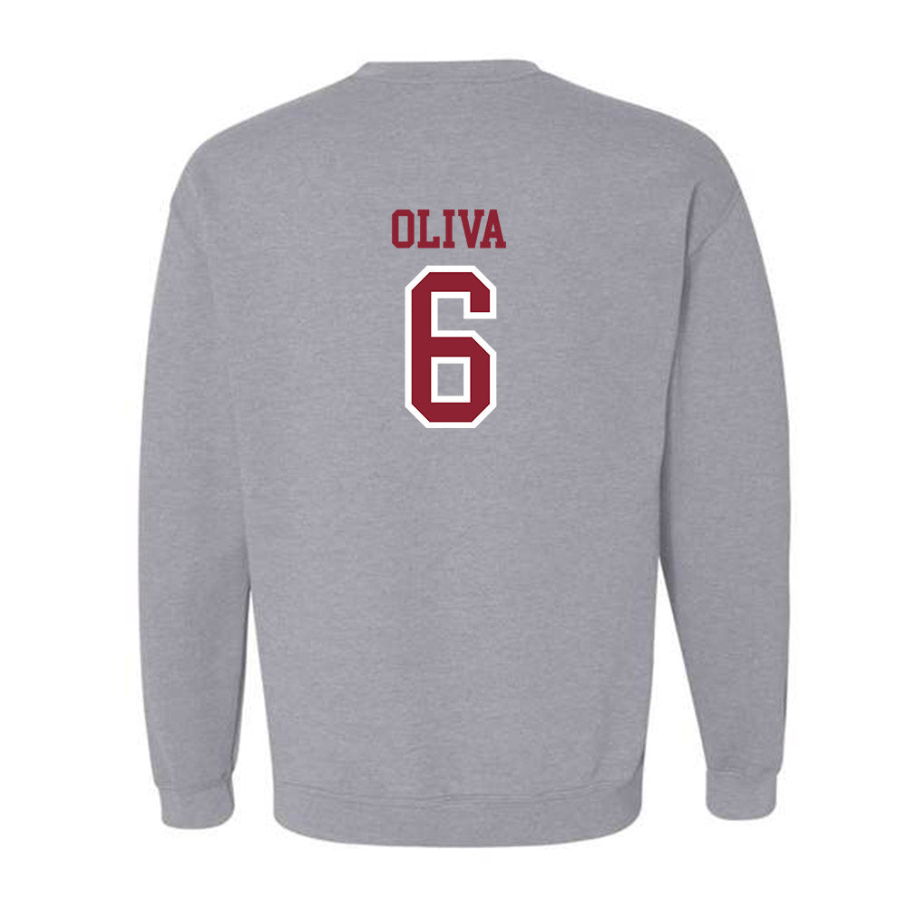 Troy - NCAA Softball : Caiden Oliva - Generic Shersey Crewneck Sweatshirt-1