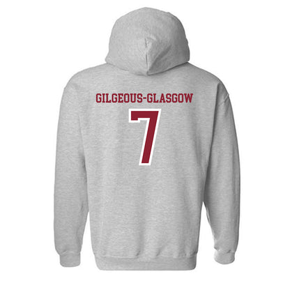Troy - NCAA Men's Basketball : Javier Gilgeous-Glasgow - Generic Shersey Hooded Sweatshirt-1