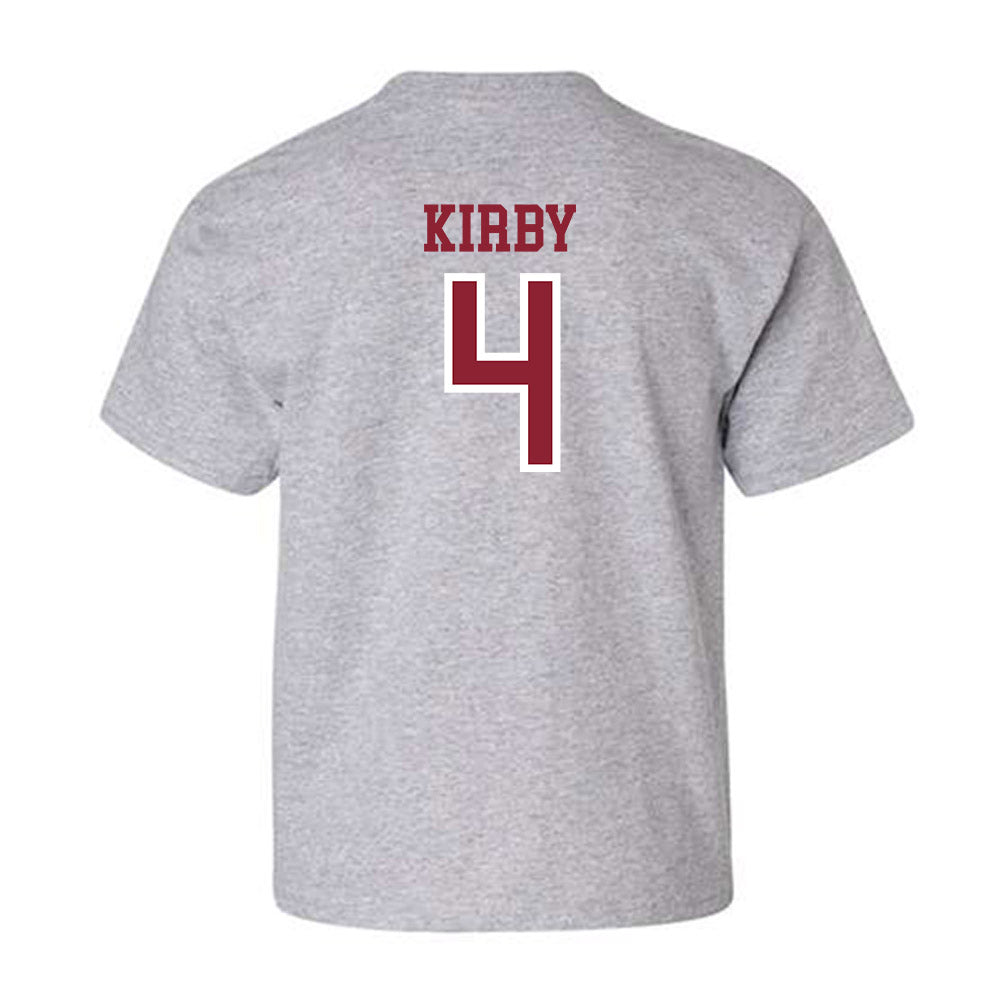 Troy - NCAA Softball : Lydia Kirby - Generic Shersey Youth T-Shirt-1