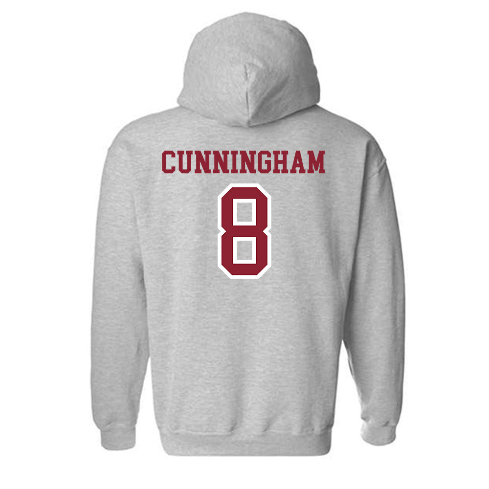 Troy - NCAA Softball : Ella Cunningham - Generic Shersey Hooded Sweatshirt-1