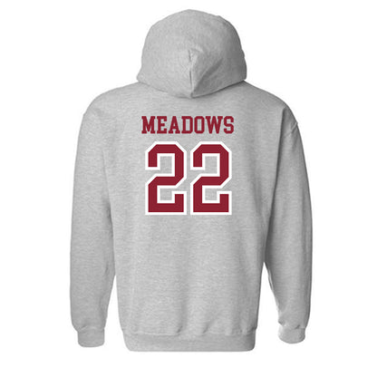 Troy - NCAA Football : Tae Meadows - Generic Shersey Hooded Sweatshirt-1