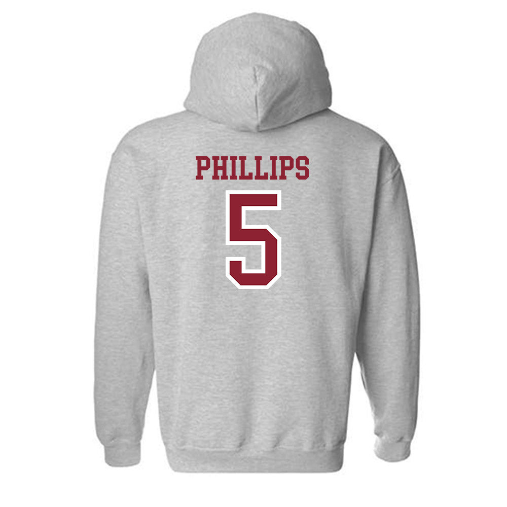 Troy - NCAA Women's Soccer : Hailey Phillips - Generic Shersey Hooded Sweatshirt-1