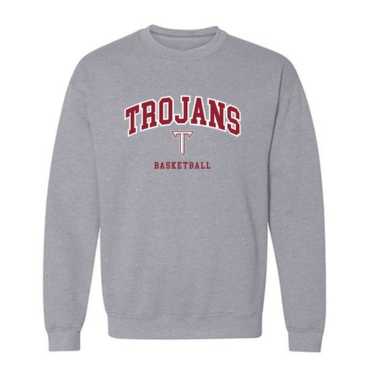 Troy - NCAA Men's Basketball : Victor Valdes - Generic Shersey Crewneck Sweatshirt-0