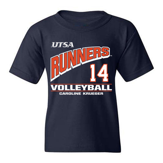 UTSA - NCAA Women's Volleyball : Caroline Krueger - Classic Fashion Shersey Youth T-Shirt-0