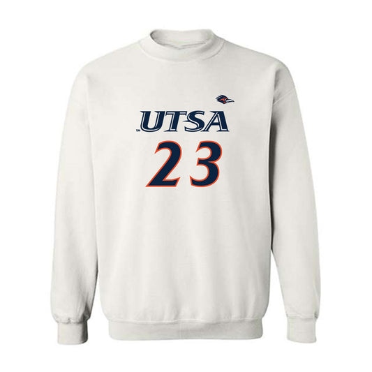 UTSA - NCAA Women's Volleyball : Brooke Elliott - Replica Shersey Crewneck Sweatshirt-0