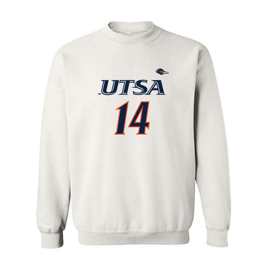 UTSA - NCAA Women's Volleyball : Caroline Krueger - Replica Shersey Crewneck Sweatshirt-0