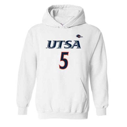 UTSA - NCAA Women's Volleyball : Ally Tribe - Replica Shersey Hooded Sweatshirt