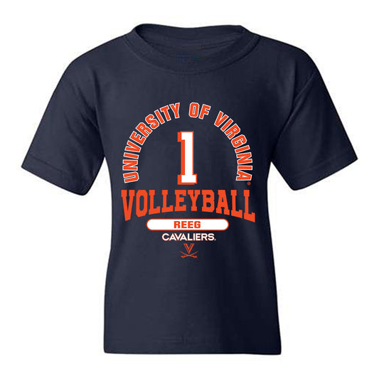 Virginia - NCAA Women's Volleyball : Meredith Reeg - Classic Fashion Shersey Youth T-Shirt-0