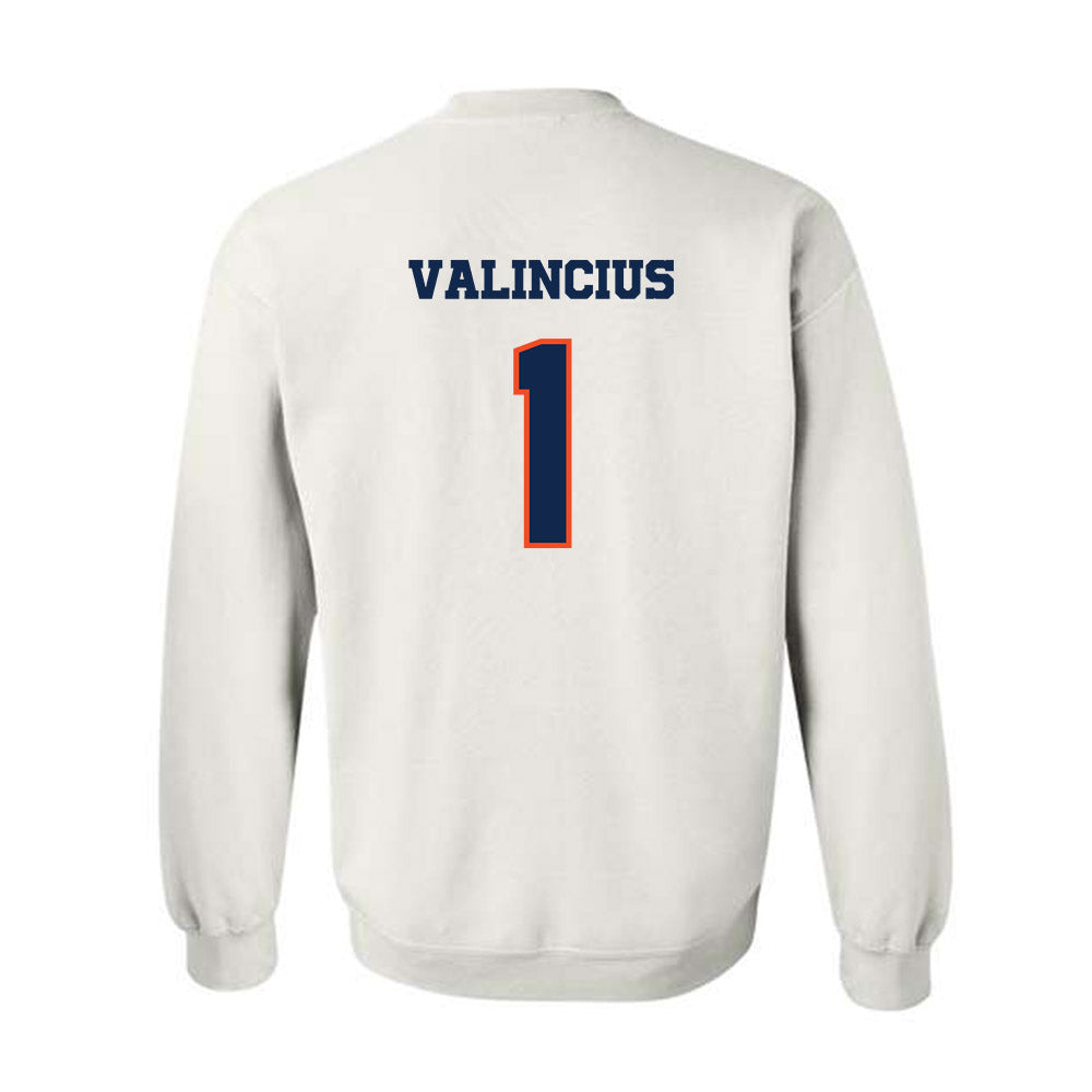 Virginia - NCAA Baseball : Tomas Valincius - Classic Shersey Crewneck Sweatshirt