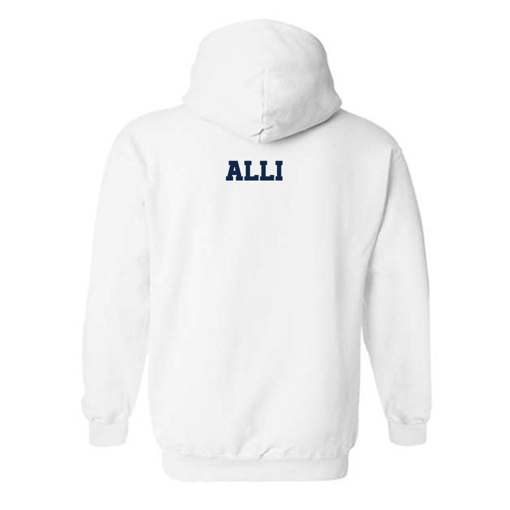 Virginia - NCAA Wrestling : Anwar Alli - Classic Shersey Hooded Sweatshirt-1