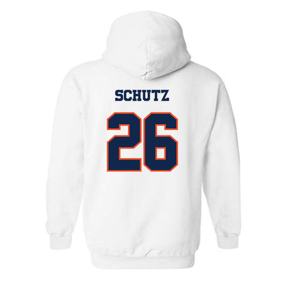 Virginia - NCAA Men's Lacrosse : Griffin Schutz - Hooded Sweatshirt Classic Shersey