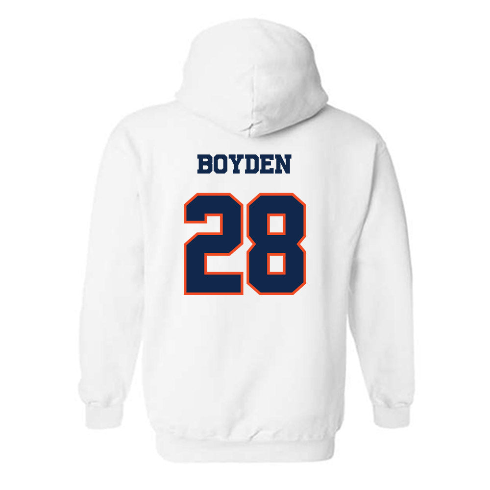 Virginia - NCAA Men's Lacrosse : Jack Boyden - Hooded Sweatshirt Classic Shersey