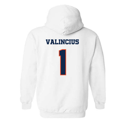 Virginia - NCAA Baseball : Tomas Valincius - Classic Shersey Hooded Sweatshirt