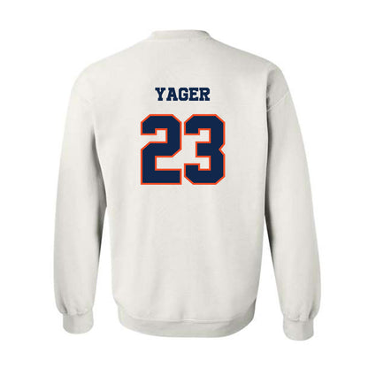 Virginia - NCAA Men's Lacrosse : Chase Yager - Crewneck Sweatshirt Classic Shersey