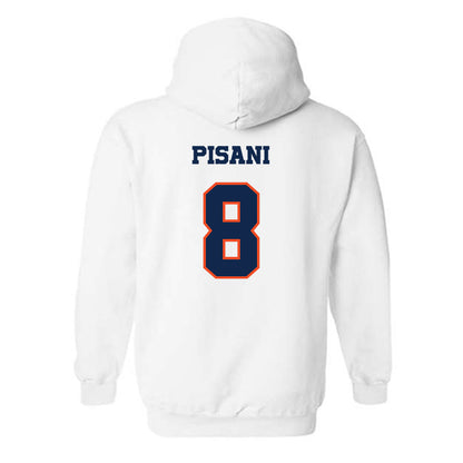 Virginia - NCAA Men's Lacrosse : Luke Pisani - Hooded Sweatshirt Classic Shersey