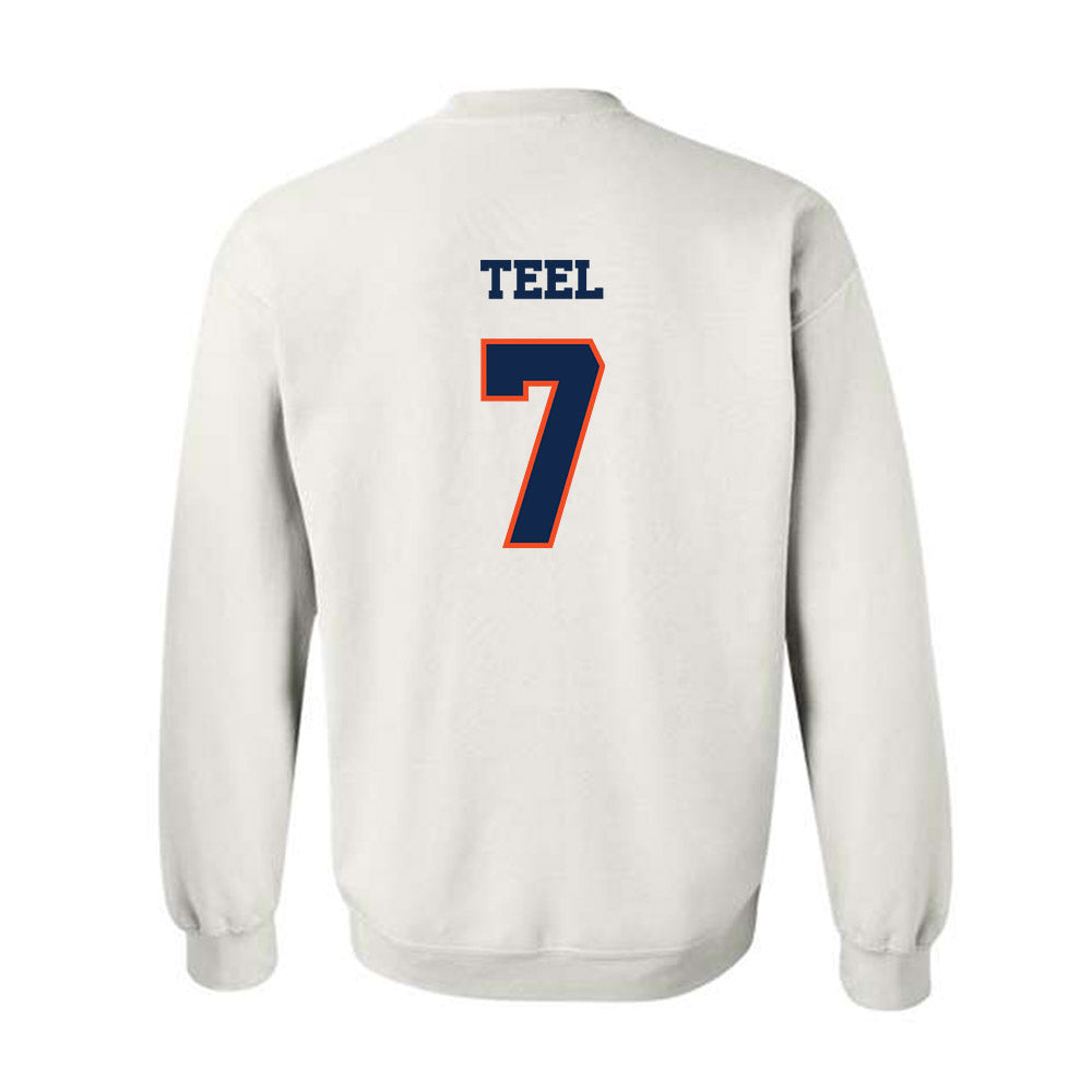 Virginia - NCAA Baseball : Aidan Teel - Crewneck Sweatshirt Classic Shersey