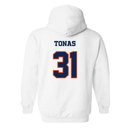 Virginia - NCAA Baseball : Angelo Tonas - Hooded Sweatshirt Classic Shersey