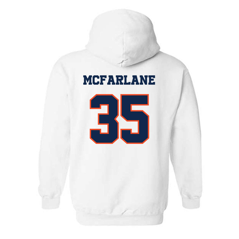 Virginia - NCAA Men's Lacrosse : Burke McFarlane - Hooded Sweatshirt Classic Shersey