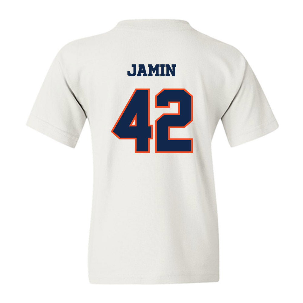 Virginia - NCAA Men's Lacrosse : Luke Jamin - Classic Shersey Youth T-Shirt-1