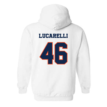 Virginia - NCAA Baseball : Christian Lucarelli - Classic Shersey Hooded Sweatshirt-1