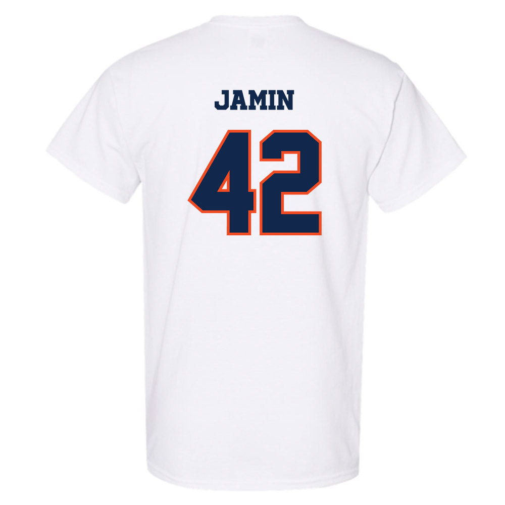Virginia - NCAA Men's Lacrosse : Luke Jamin - Classic Shersey T-Shirt-1