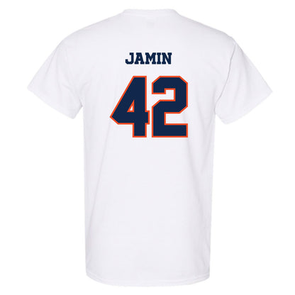 Virginia - NCAA Men's Lacrosse : Luke Jamin - Classic Shersey T-Shirt-1