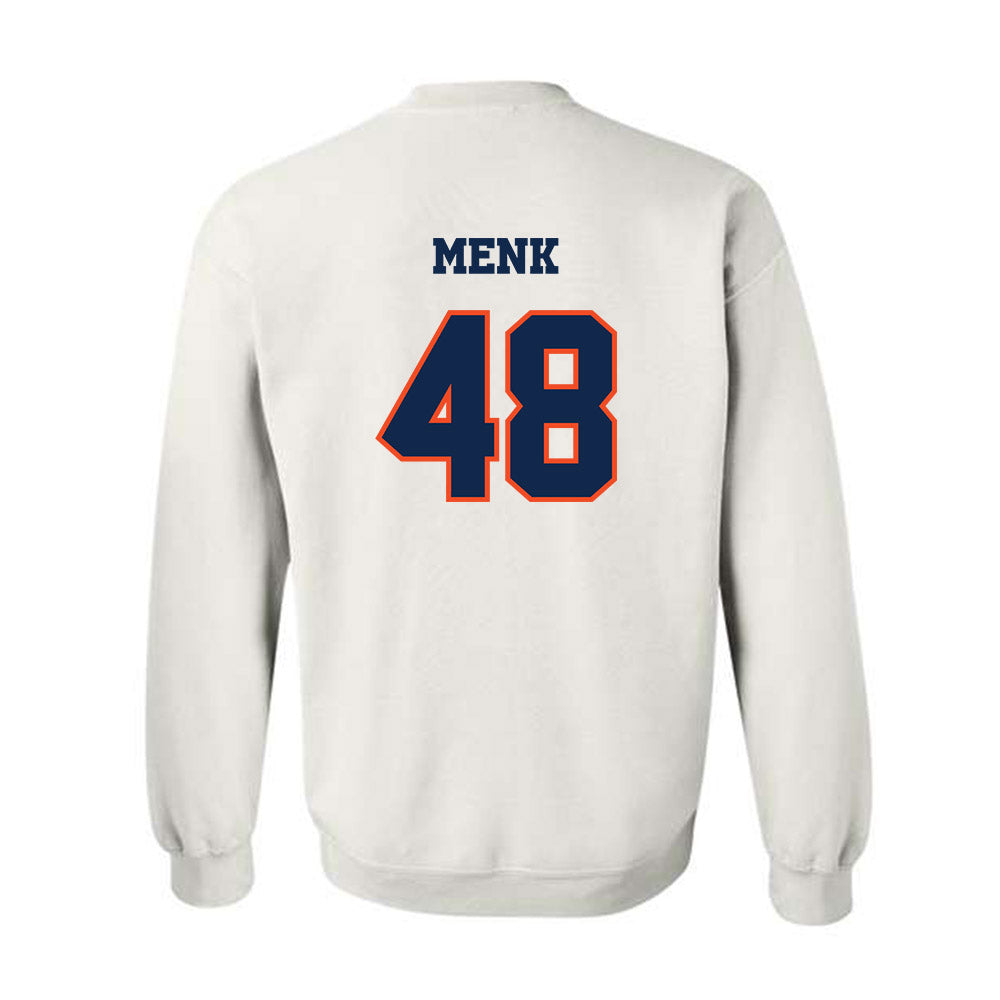 Virginia - NCAA Baseball : Patric Menk - Crewneck Sweatshirt Classic Shersey