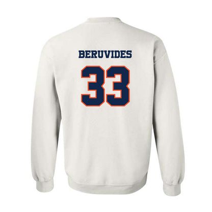 Virginia - NCAA Baseball : Freddy Beruvides - Crewneck Sweatshirt Classic Shersey