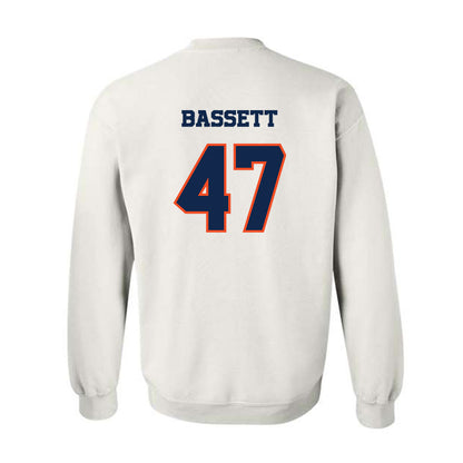 Virginia - NCAA Baseball : Nate Bassett - Crewneck Sweatshirt Classic Shersey