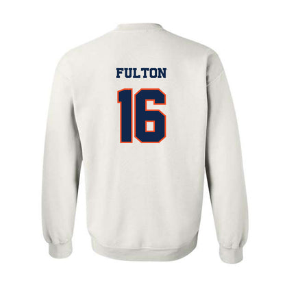 Virginia - NCAA Men's Lacrosse : George Fulton - Crewneck Sweatshirt Classic Shersey