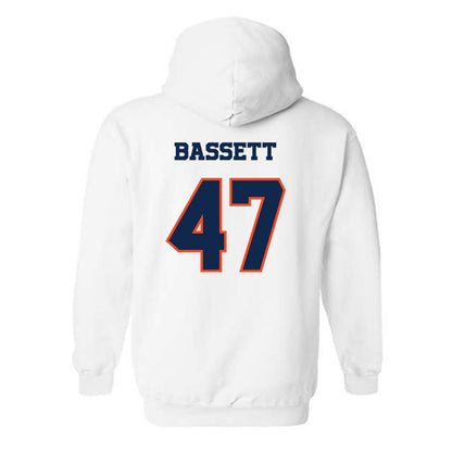 Virginia - NCAA Baseball : Nate Bassett - Hooded Sweatshirt Classic Shersey