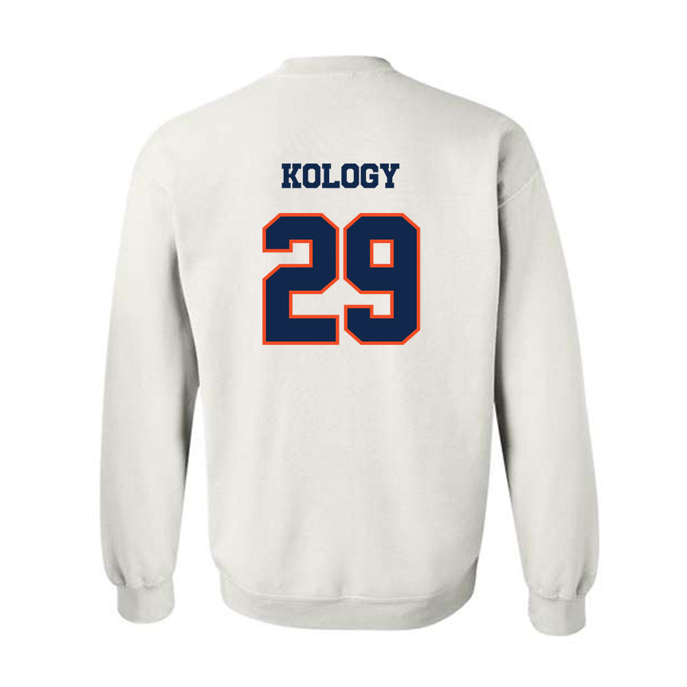 Virginia - NCAA Men's Lacrosse : Griffin Kology - Crewneck Sweatshirt Classic Shersey