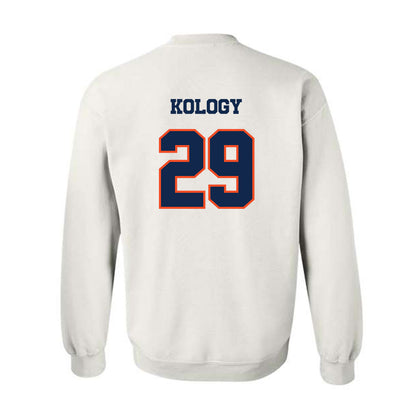 Virginia - NCAA Men's Lacrosse : Griffin Kology - Crewneck Sweatshirt Classic Shersey